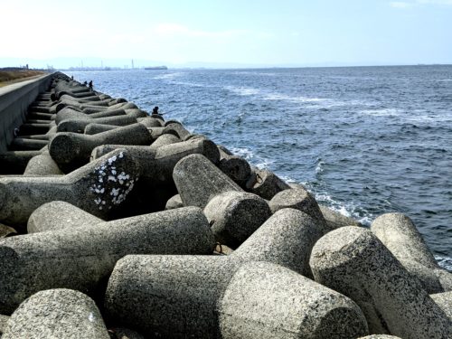 大阪南港 バラ石